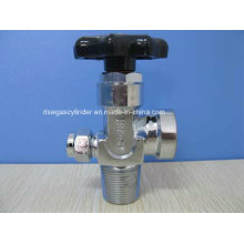 Chrome Brass Gas Cylinder Valve